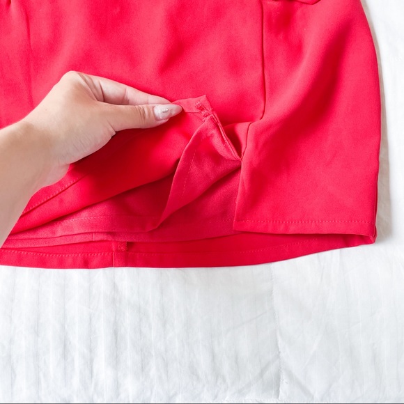 Superdown Heart Buckle Mini Skirt - Picture 4 of 7